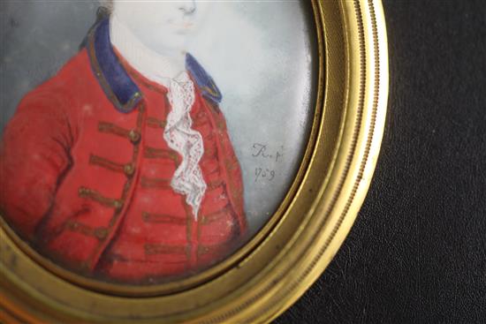 Thomas Redmond (c.1745-1785) Miniature portrait of John Murray, 3rd Duke of Atholl 1729-1774 1.75 x 1.5in.